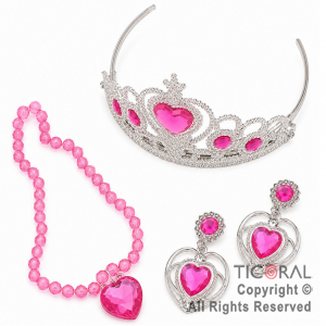 SET PRINCESA ROSA X 3 UNIDADES
